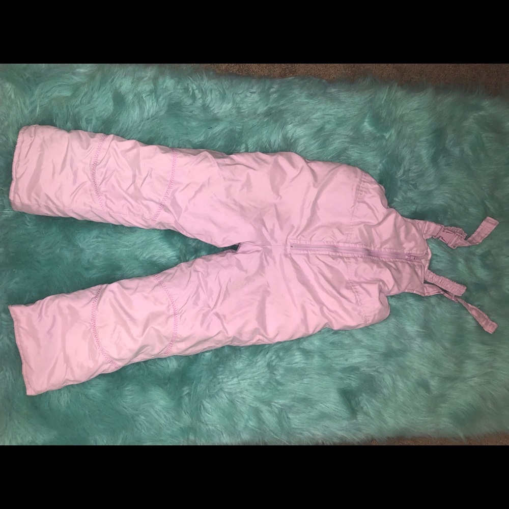 Girls Snowsuit Pink Size 4